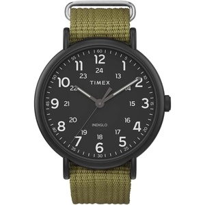 Timex Men’s Weekender XL 43mm Watch(Olive/Black)