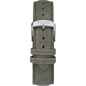 Timex Metropolitan+ 20mm Quick-Release Leather Strap(Charcoal Gray)