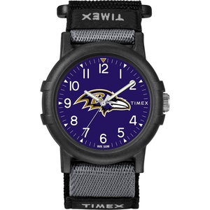 Timex NFL 38mm Recruit Watch(Baltimore Ravens)