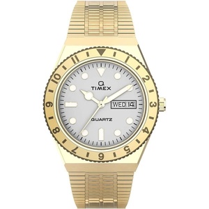 Timex Q Women’s 36mm Watch(Gold-Tone/Cream)
