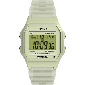 Timex T80 34mm Watch with Stainless Steel Bracelet(Yellow/Yellow/Digital)