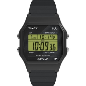 Timex T80 34mm Watch(Black Expansion)