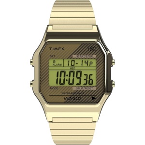 Timex T80 34mm Watch(Gold Expansion)