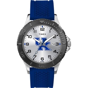 Timex Tribute Men’s Collegiate Gamer 42mm Watch – Georgia Bulldogs with Black Silicone Strap(Kentucky Wildcats)