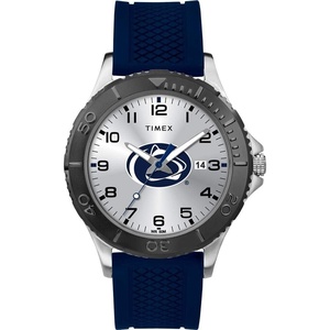 Timex Tribute Men’s Collegiate Gamer 42mm Watch – Georgia Bulldogs with Black Silicone Strap(Penn State Nittany Lions)