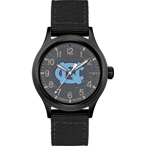 Timex Tribute Men’s Collegiate Scout 40mm Quartz Fabric Strap(North Carolina Tar Heels)