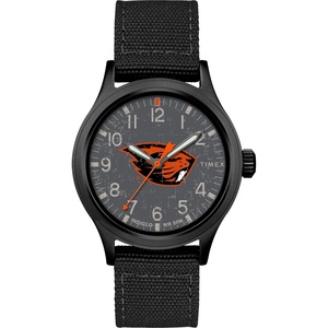 Timex Tribute Men’s Collegiate Scout 40mm Quartz Fabric Strap(Oregon State Beavers)