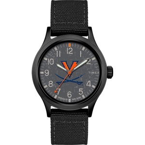 Timex Tribute Men’s Collegiate Scout 40mm Quartz Fabric Strap(Virginia Cavaliers)