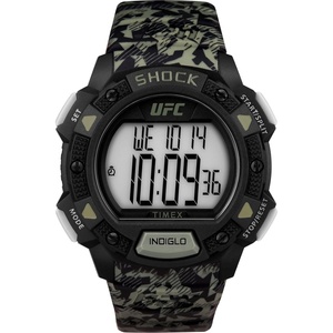 Timex UFC Men’s Core Shock 45mm Watch(Camo/Digital/Black)
