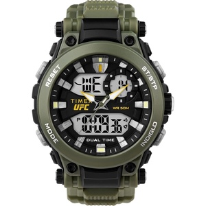 Timex UFC Men’s Impact 50mm Watch(Green/Black/Green)