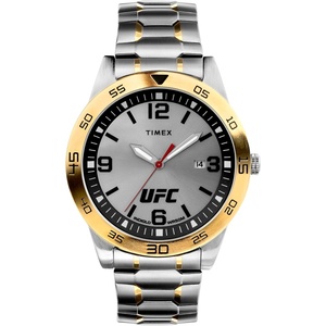 Timex UFC Men’s Legend 42mm Watch(Two-Tone/Silver-Tone/Silver-Tone)