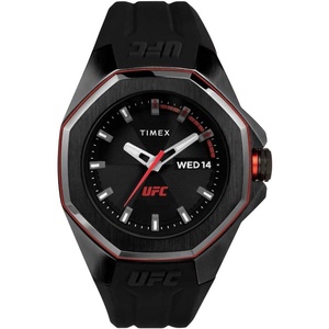 Timex UFC Men’s Pro 44mm Watch(Black/Black)