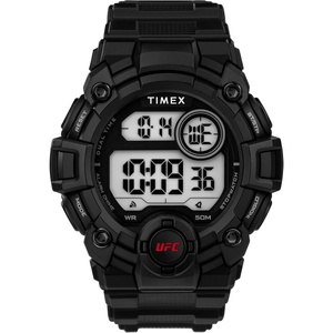 Timex UFC Men’s Rematch 50mm Watch(Black/Black)