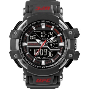 Timex UFC Men’s Tactic 53mm Watch(Gray/Black/Gray)