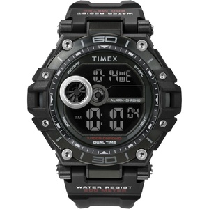 Timex Unisex Digital 52mm Watch(Black/Black/Digital)