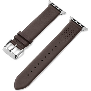 Timex Unisex Strap Compatible with 42mm – 44mm Apple Watch(Gray Leather)