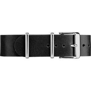 Timex Watch Bands TW7C06900GZ 20mm Double-Layered Nylon Strap Nylon Multi-Color Watch Strap(Black)
