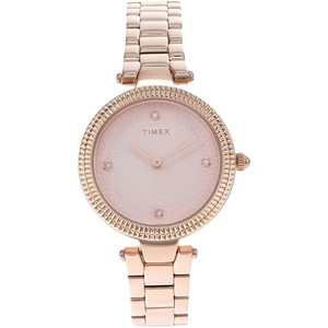 Timex Women’s Adorn 32mm Watch(Rose Gold-Tone/Other/Rose Gold-Tone)