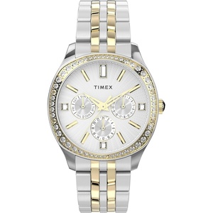 Timex Women’s Ariana 36mm Watch(Two-Tone/Silver-Tone/Two-Tone)