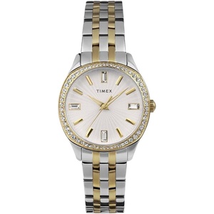 Timex Women’s Ariana 36mm Watch(Two-Tone/Silver-Tone/Two-Tone/Chrono)