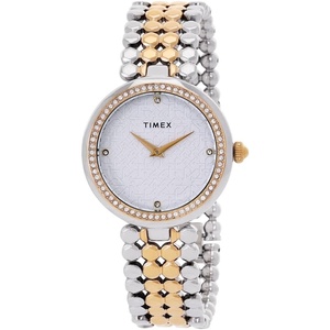 Timex Women’s Asheville 34mm Watch(Two-Tone)