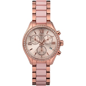 Timex Women’s Dress 38mm Watch(Rose Gold-Tone/Rose Gold-Tone/Rose Gold-Tone)