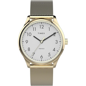 Timex Women’s Easy Reader Watch(Gold-Tone/Gold-Tone/White/32mm)