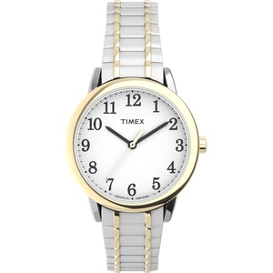 Timex Women’s Easy Reader Watch(Two-Tone/Two-Tone/White/B/30mm)