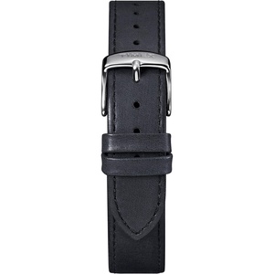 Timex Women’s IQ+ Move 18mm Silicone Strap(Black Leather)