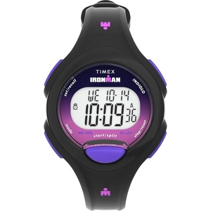 Timex Women’s Ironman Triathlon Essential 34mm Watch(Black/Digital/Black)