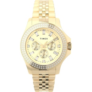 Timex Women’s Kaia 40mm Watch(Gold-Tone/Gold-Tone/Gold-Tone)