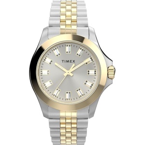 Timex Women’s Kaia 40mm Watch(Two-Tone/Two-Tone/Silver-Tone)