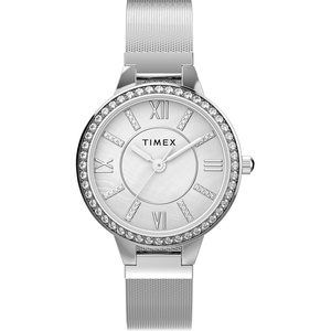 Timex Women’s Main Street 29mm Watch(Silver)