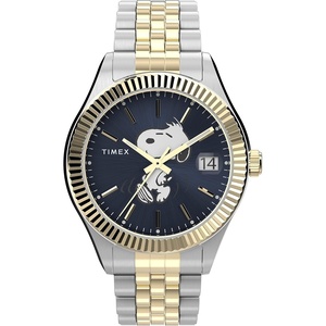 Timex Women’s Peanuts x Waterbury Legacy Watch(Blue/Two)