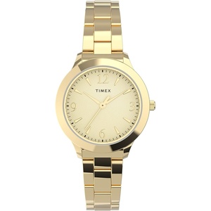 Timex Women’s Premium Dress 32mm Watch(Gold-Tone/Gold-Tone/Gold-Tone)