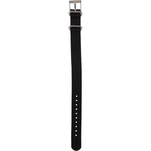 Timex Women’s Single-Layer 16mm Slip-Thru Strap(Black)