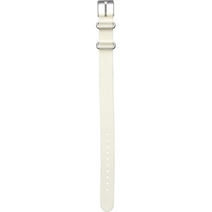 Timex Women’s Single-Layer 16mm Slip-Thru Strap(White)
