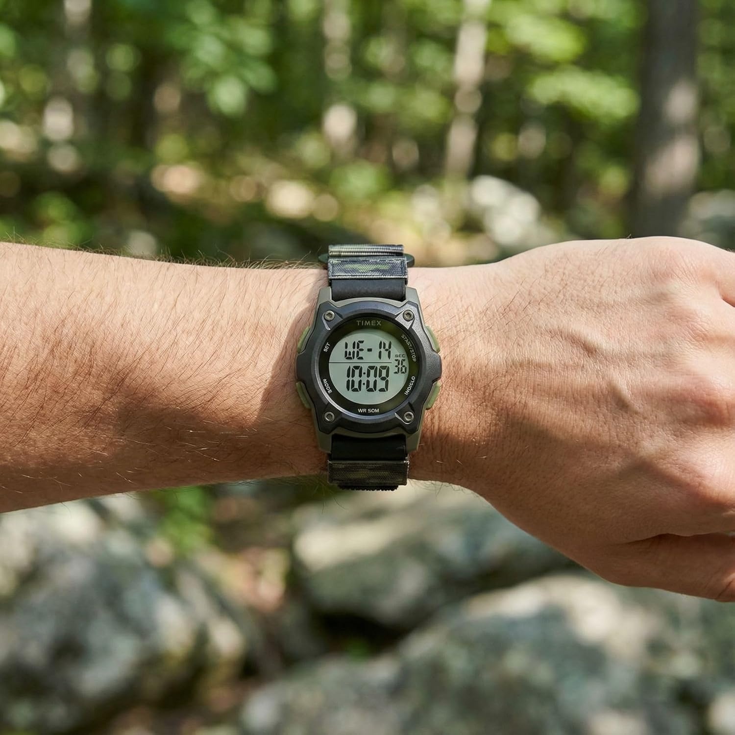 image:imageTIMEX TIME MACHINES 35mm Camo Fast Wrap Kids Digital Watch