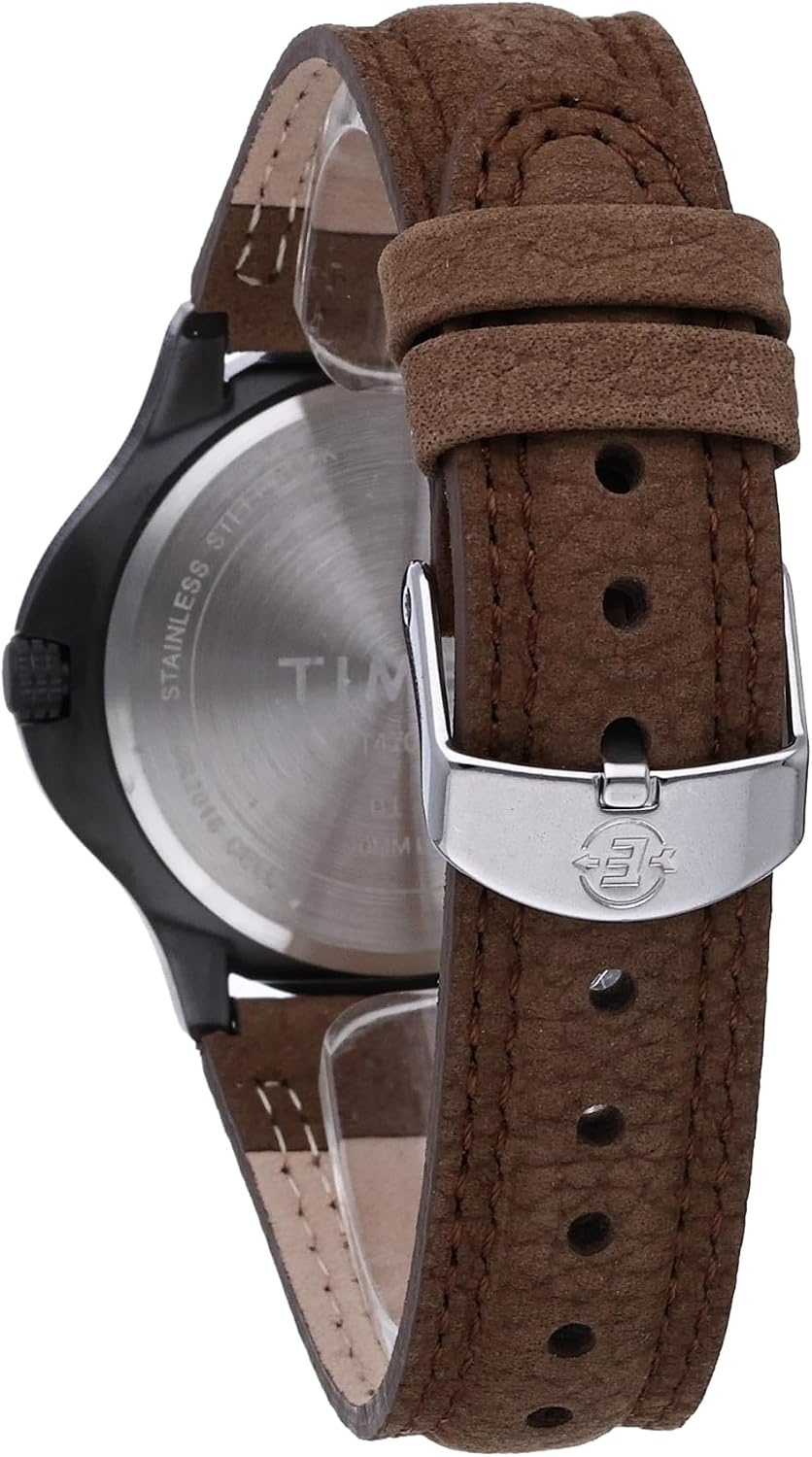 image:imageTimex Expedition Metal Field 40mm Mens Analog Watch Luminous Hands 24 Hour Time Quick Date Function Rugged Outdoor Watch 50M Water ResistanceBrownGreenGray