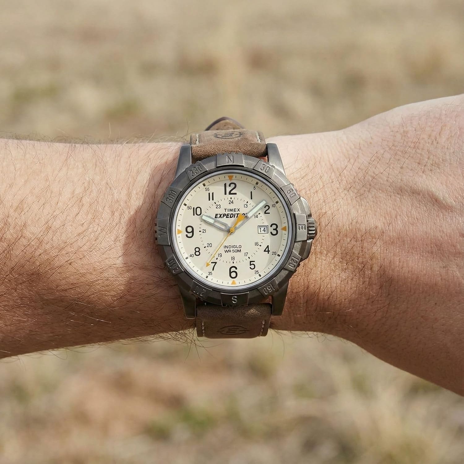 image:imageTimex Expedition Rugged Metal WatchBrownGray
