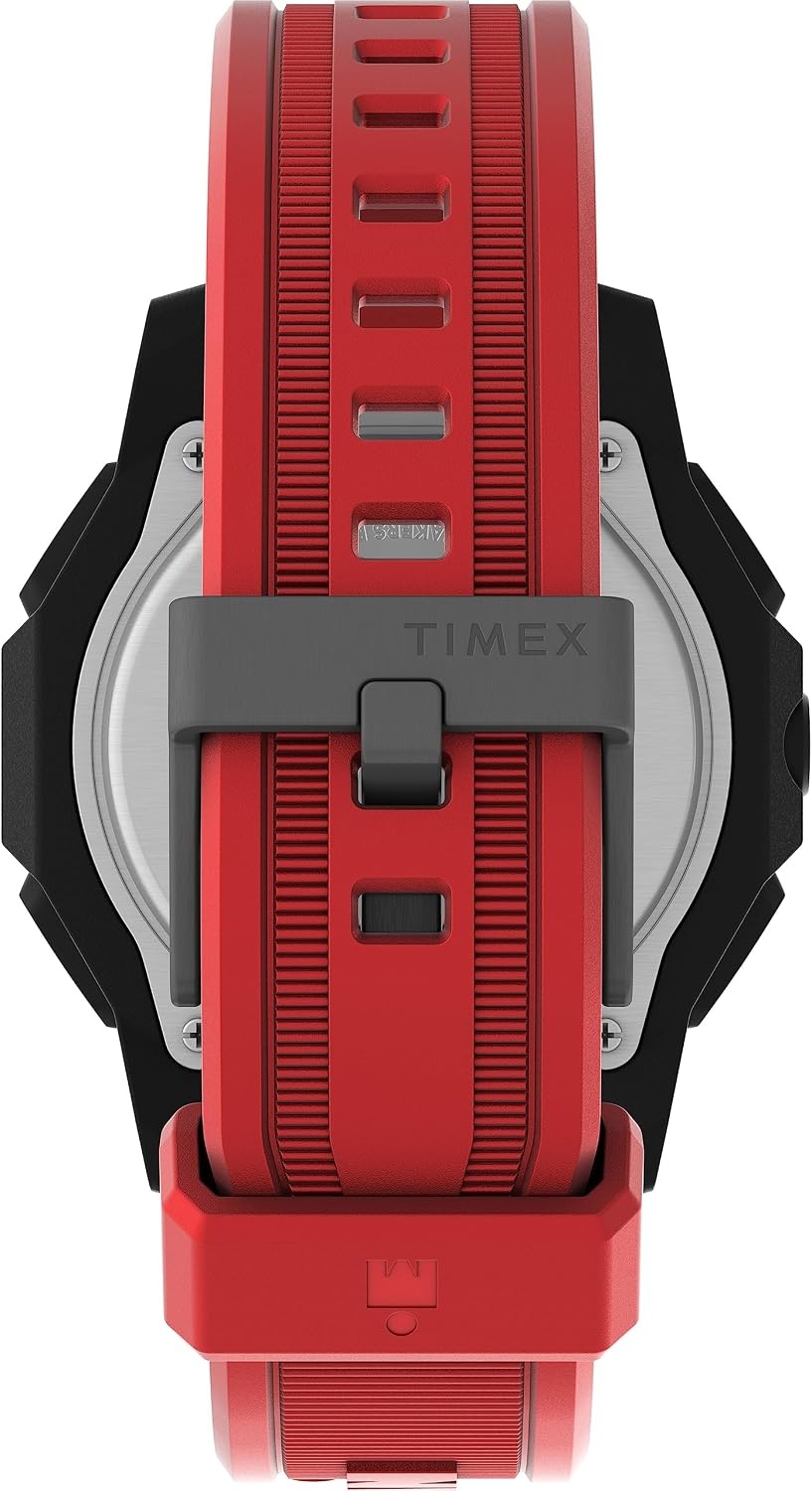 image:imageTimex Mens Adrenaline 46mm WatchRedDigitalBlack
