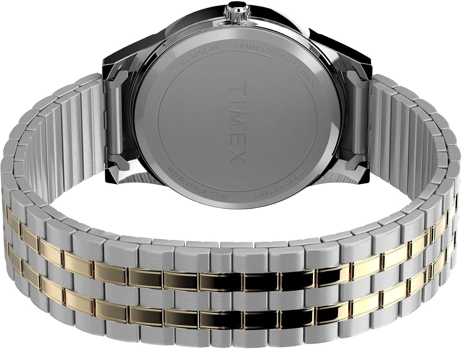 image:imageTimex Mens Charles Street WatchTwo ToneBlack