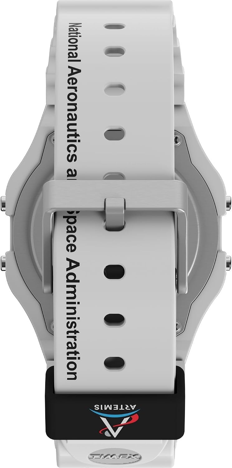 image:imageTimex Mens Classic Digital 34mm WatchNASA White