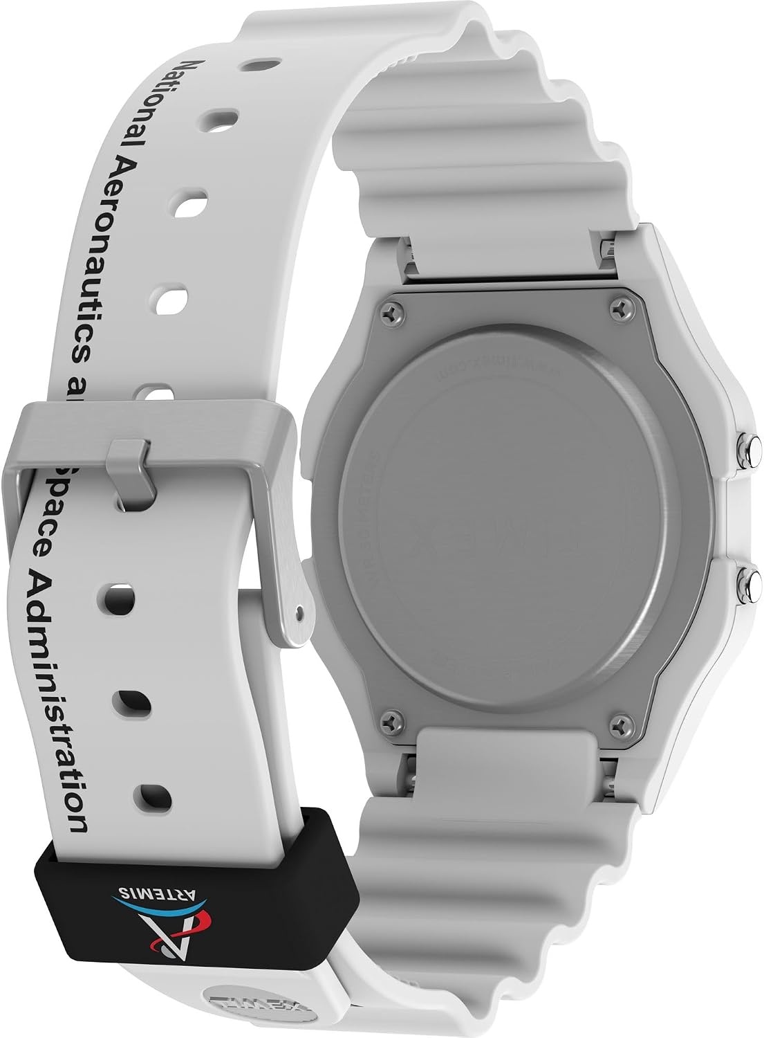 image:imageTimex Mens Classic Digital 34mm WatchNASA White