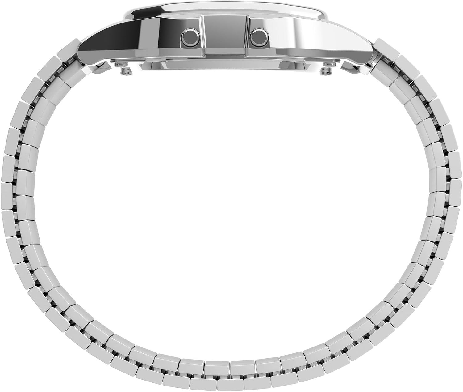 image:imageTimex Mens Classic Digital 34mm WatchStainless SteelDigital SilverSilverTone