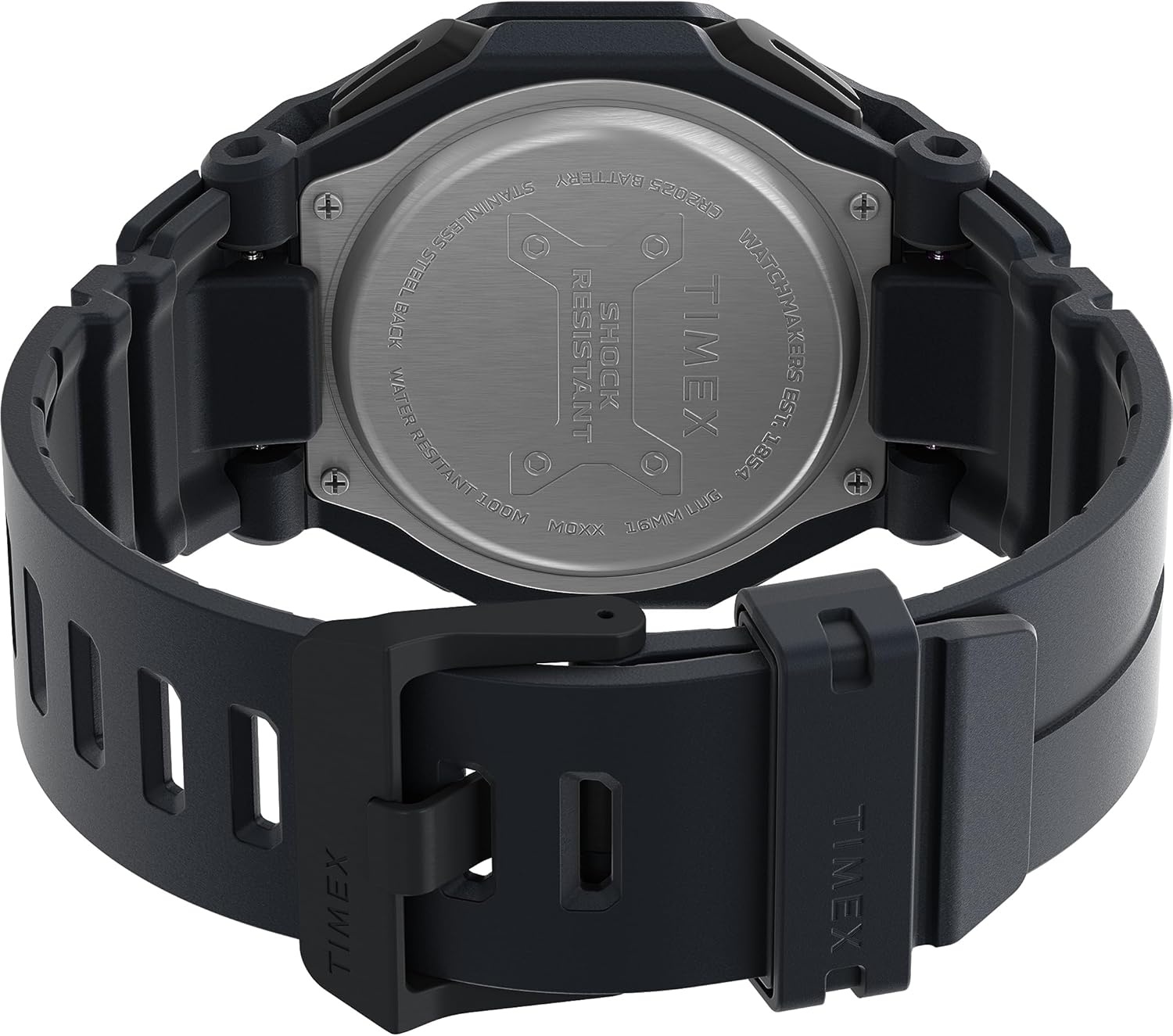 image:imageTimex Mens Command Encounter 45mm WatchDark BlueDigital Neg DisplayBlue