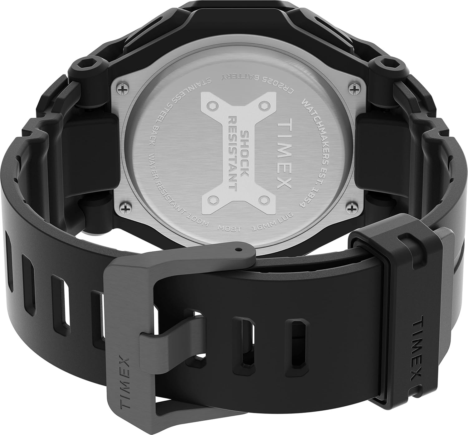 image:imageTimex Mens Command Encounter 54mm WatchBlackBlackBlack
