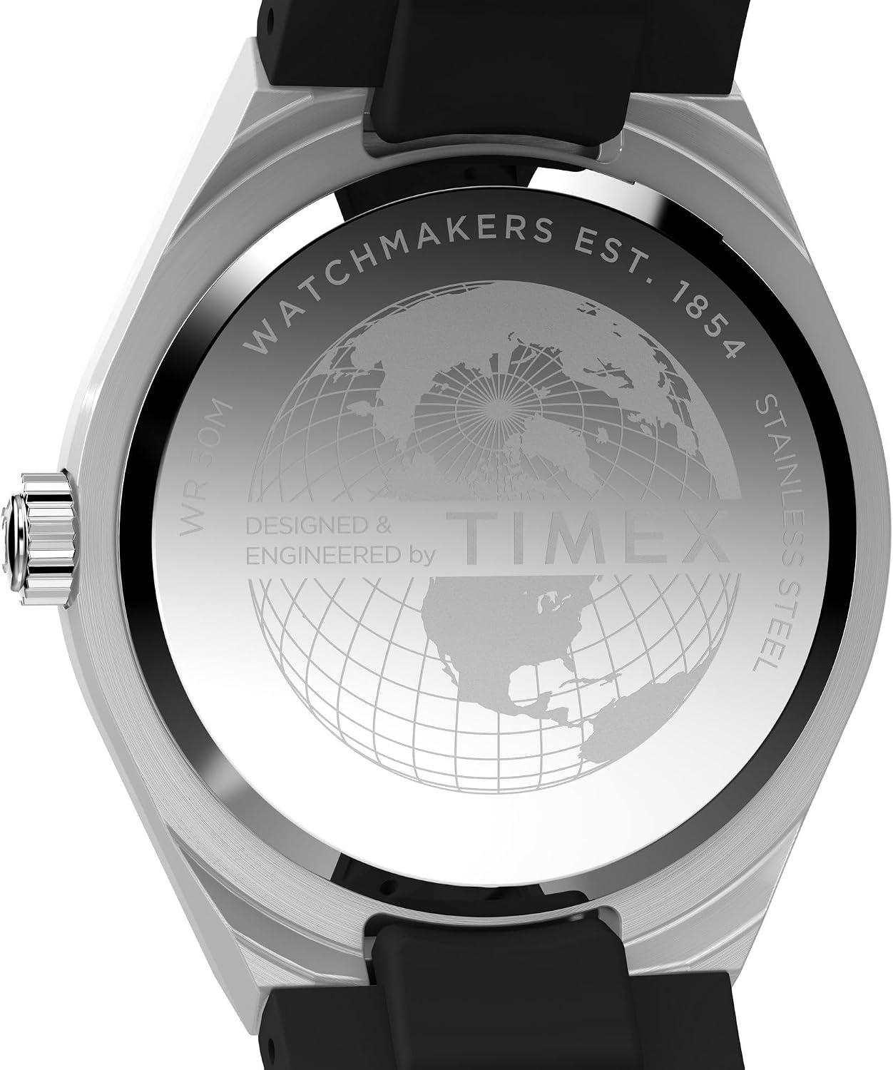 image:imageTimex Mens Continental 39mm WatchBlackSilverTone