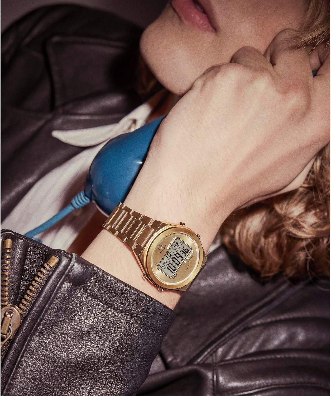 image:imageTimex Mens Continental 39mm WatchGoldTone
