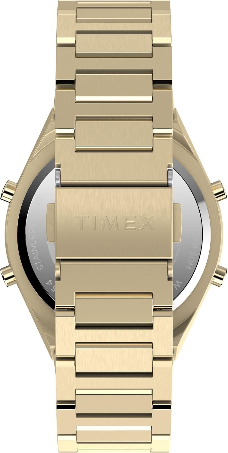 image:imageTimex Mens Continental 39mm WatchGoldTone